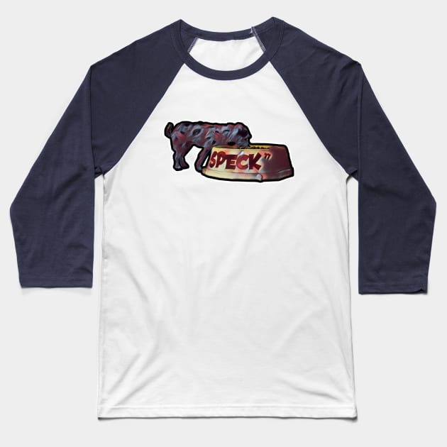 Pee Wee’s Dog Speck Baseball T-Shirt by Kitta’s Shop